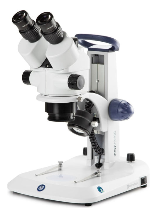 Estereoscopio Trinocular StereoBlue ESB-1903, con zoom de 0,7x a 4,5x - Euromex