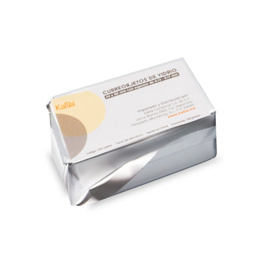 Cubreobjetos de vidrio de 24 x 50 mm Kabla - con 150 piezas