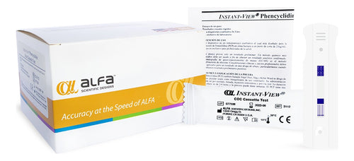 Prueba De Cocaína En Cassette Instant-view - Kit Con 25