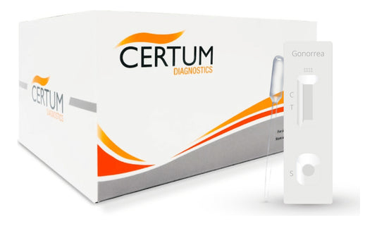 Prueba de Gonorrea Certum - Kit con 20