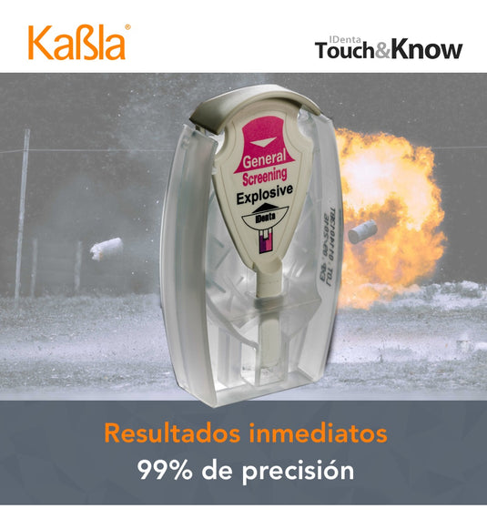 Prueba para detección de Explosivos Modelo Cusper IDenta - Kit con 10 pruebas