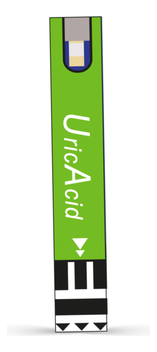 Tiras Para La Medición Cuantitativa De Ácido Úrico - 25pz