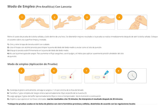 Prueba para Covid Certum - Kit con 25