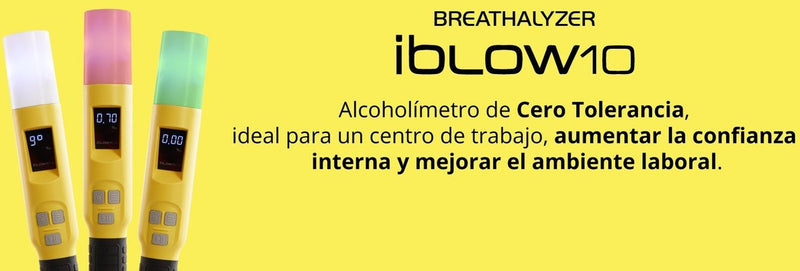 Cargue la imagen en el visor de la galería, Alcoholímetro Iblow 10, Cero Tolerancia - Sentech
