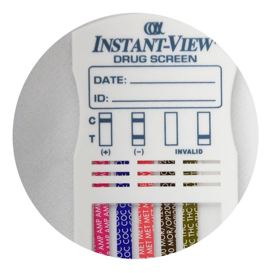 Panel Instant-view Detecta 3 Drogas-coc/met/thc - 25 Pruebas