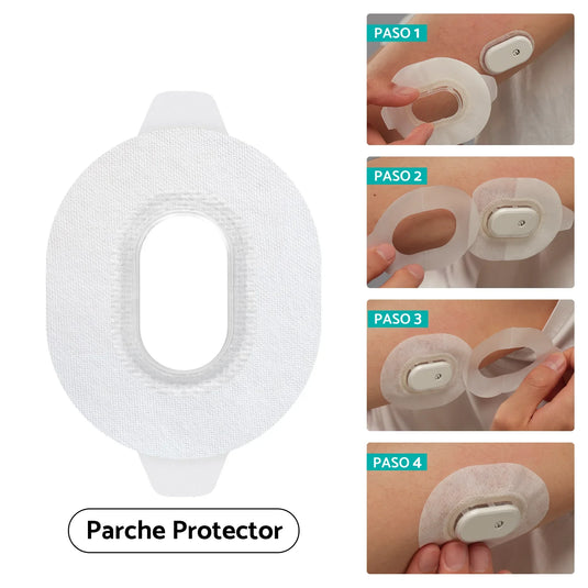 Cómo colocar el Parche Protector (Incluido)