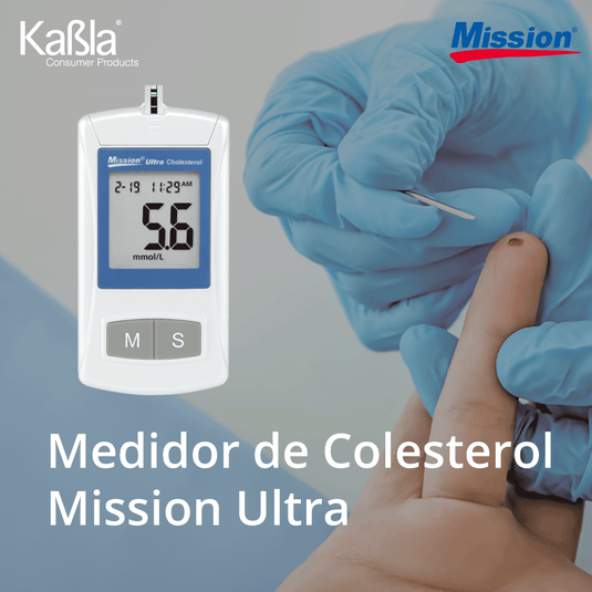Medidor portátil para Colesterol Total Mission Ultra - Acon
