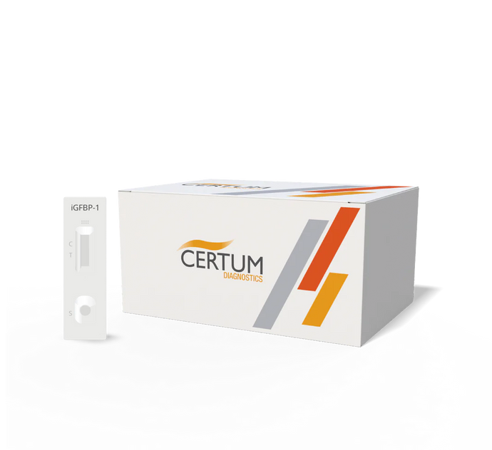 Prueba de Ruptura de Membrana Prematura Certum - Kit con 25
