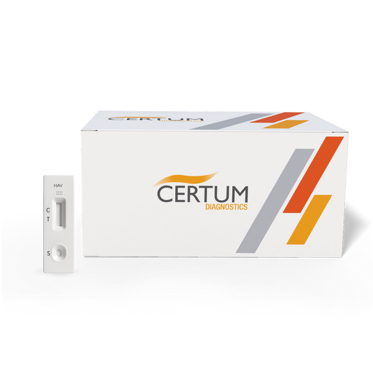Prueba de Hepatitis A Certum - Kit con 25