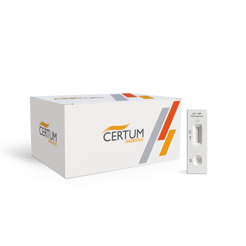 Prueba de Chikungunya Certum - Kit con 25